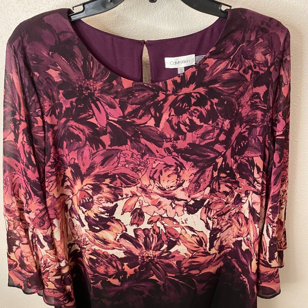 Calvin Kline Print Top